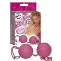 Вагинальные шарики Love balls розовые